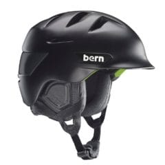 Bern Rollins Zipmold Snowboard Helmet 2015 Matte Black S/M
