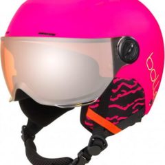 Kids Quiz Visor Helmet Pink