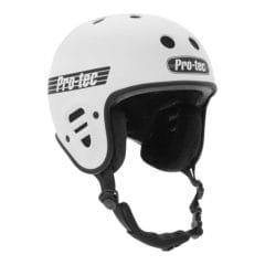 Protec Full Cut Helmet 2019 Matte White Medium
