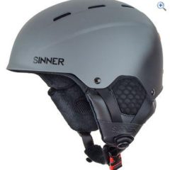 Sinner Men's Typhoon Ski Helmet - Size: M - Colour: MATTE DK GREY