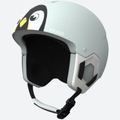 Kids' Ski Helmet H-kid 500 Icy Blue - Penguin