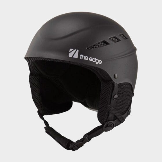 The Edge Yukio Snow Helmet Black, Black Ski Helmets UK