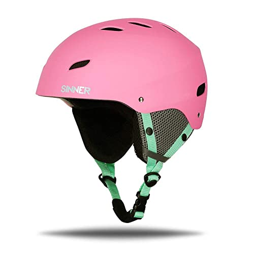 SINNER Bingham Ski Helet: Matt Pink: XS