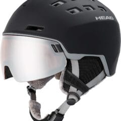 Head Rachel Women's Helmet - Black - Silver Visor M/L