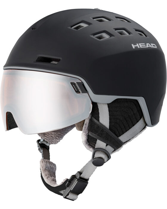 Head Rachel Women's Helmet - Black - Silver Visor M/L