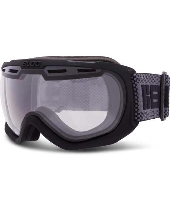 Boa Recycle Matte Black / Clear Goggles - Matte Black