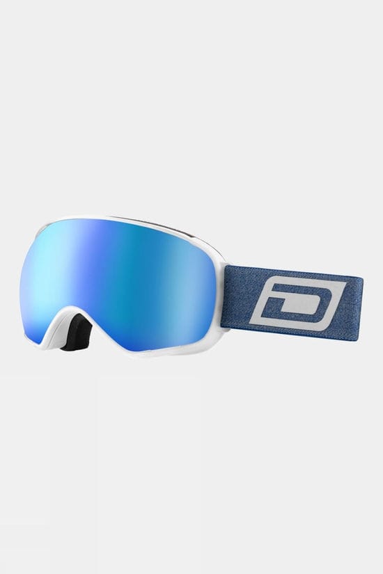 Dirty Dog Unisex Bullet Goggles - White