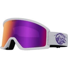 Dragon DX3 White / Lumalens Purple Ionized + Lumalens Amber Goggles - White