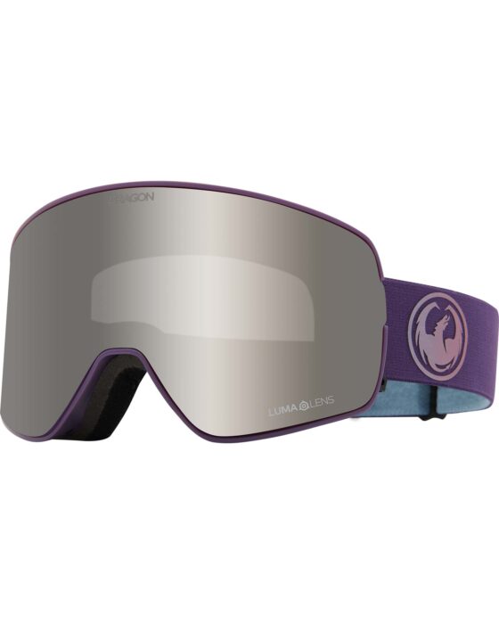 Dragon NFX2 Deep Plum / Lumalens Silver Ionized Goggles - Deep Plum