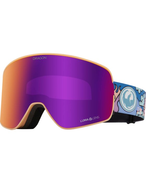 Dragon NFX2 Kimmy Fasani Signature / Lumalens Purple Ionized Goggles - Kimmy Fasani Signature