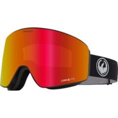 Dragon PXV Nouveau Black / Lumalens Red Ionized Goggles - Nouveau Black
