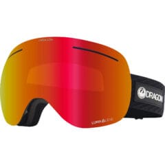 Dragon X1 Icon Red / Lumalens Red Ionized + Lumalens Amber Goggles - Icon Red
