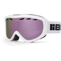 Mars Matte White / Pink Mirror Goggles - Matte White
