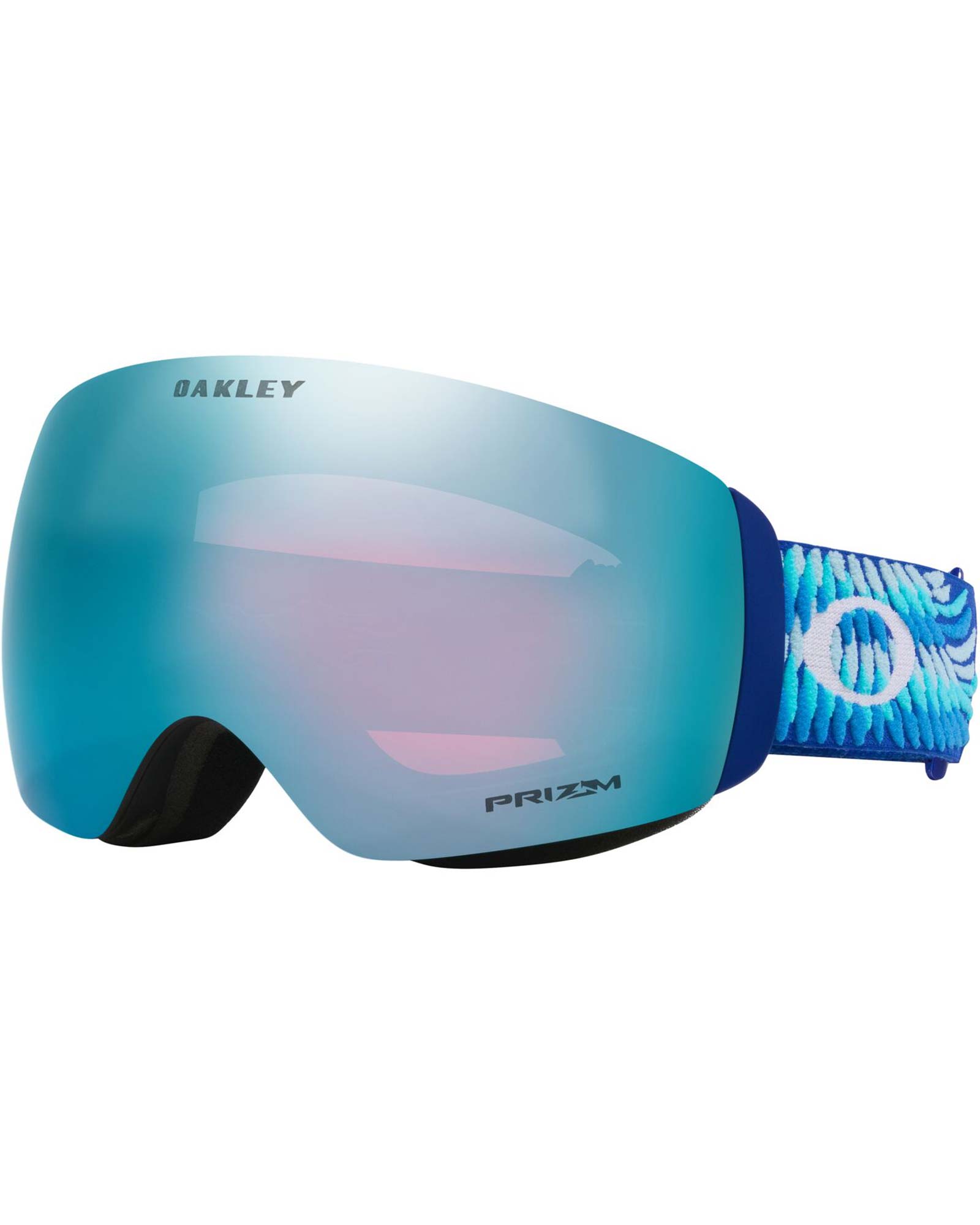 Oakley Flight Deck M Mikaela Shiffrin Signature / Prizm Sapphire Iridium Goggles - Mikaela Shiffrin Signature