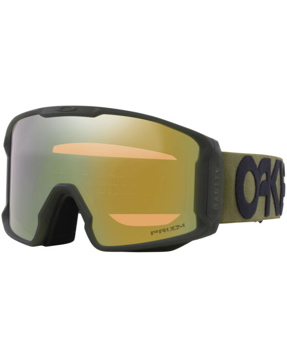 Oakley Line Miner L B1B Dark Brush / Prizm Sage Gold Iridium Goggles - B1B Dark Brush