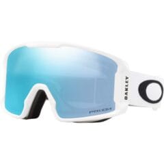 Oakley Line Miner M Matte White / Prizm Sapphire Iridium Goggles - Matte White