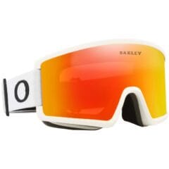 Oakley Target Line M Matte White / Fire Iridium Goggles - Matte White