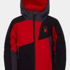 Spyder Kids Mini Ambush Jacket - Mid Red