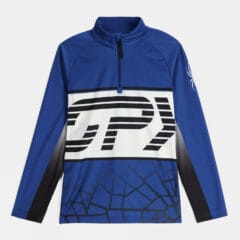 Spyder Kids Web Half Zip Top - Blue