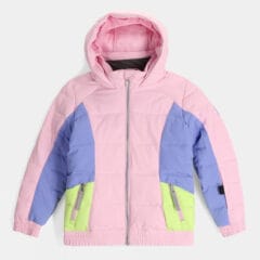Spyder Mini Kids Zadie Synthetic Ski Jacket - Mid Pink