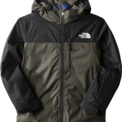 The North Face Teen Snowquest Plus Kids' Insulated Jacket - New Taupe Green L