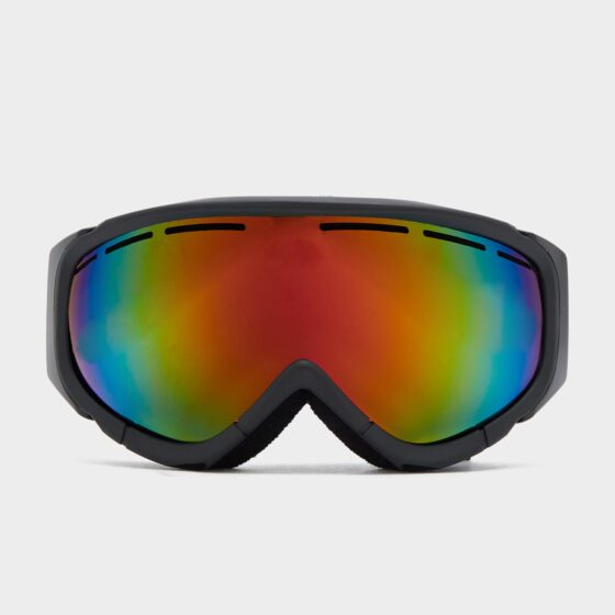 Unisex Piste Ski Goggles - Black, Black