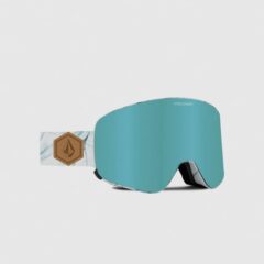 Volcom Odyssey White Ice / Ice Chrome + Dark Grey Goggles - White Ice