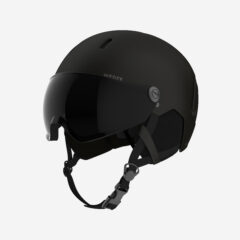 Adult Ski Helmet With Visor - Pst 150 - Black