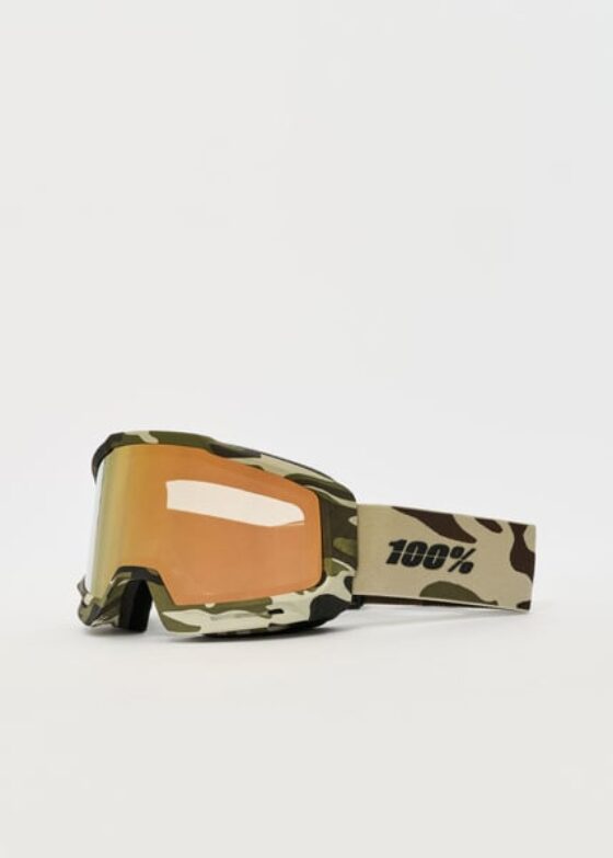 100Percent Okan Camo / HiPER Copper ML Mirror Goggles - Camo