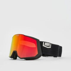 100Percent Snowcraft XL Essentail Black / HiPER Vermillion Red ML Mirror + HiPER Pink Turquoise ML Mirror Goggles - Essentail Black 100Percent Snowcraft XL Essentail Black / HiPER Vermillion Red ML Mirror + HiPER Pink Turquoise ML Mirror Goggles - Essentail Black