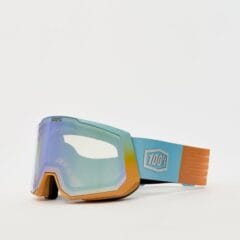 100Percent Snowcraft XL Infedel / HIPER Smoke Silver Flash ML Mirror + HIPER Smoke White ML Mirror Goggles - Infedel