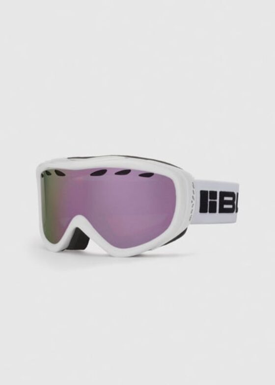 Bloc Mars Matte White / Pink Mirror Goggles - Matte White