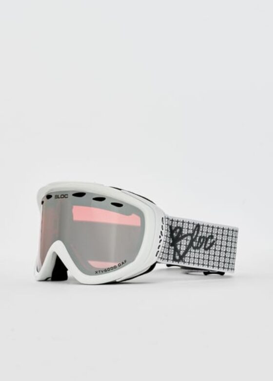 Bloc Mars White / Vermillion Goggles - White