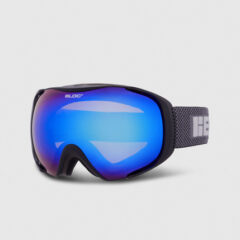 Bloc Mask Recycle Matte Black / Brown Blue Mirror Goggles - Matte Black