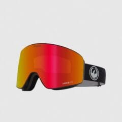Dragon PXV Nouveau Black / Lumalens Red Ionized Goggles - Nouveau Black