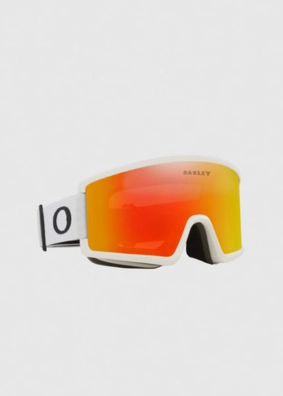 Oakley Target Line M Matte White / Fire Iridium Goggles - Matte White