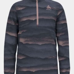 Odlo Kids Roy Graphic Half Zip Mid Layer Fleece - Dk Blue 8 Years