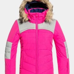 Roxy Girls Bamba Snow Jacket 14+ - Mid Pink