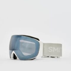 Smith I/O MAG S White Vapor / ChromaPop Sun Platinum Mirror + ChromaPop Storm Blue Sensor Mirror Goggles - White Vapor