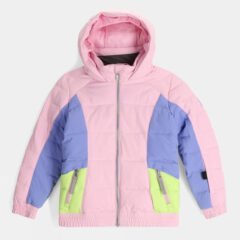 Spyder Mini Kids Zadie Synthetic Ski Jacket - Mid Pink