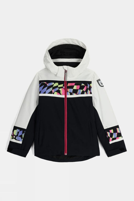 Spyder Youth Mila Ski Jacket 14+ - Black 16