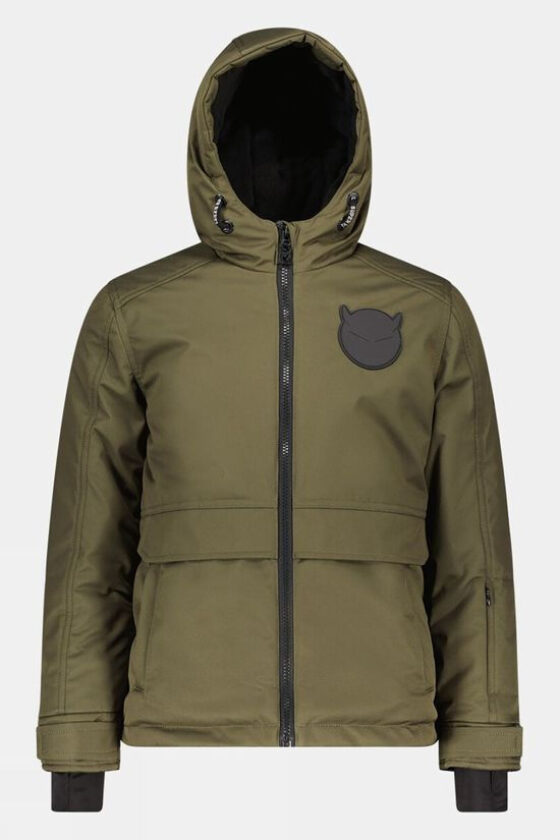 SuperRebel Kids Space Jacket - Khaki 7-8 Years