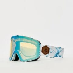 Volcom Odyssey White Ice / Ice Chrome + Dark Grey Goggles - White Ice