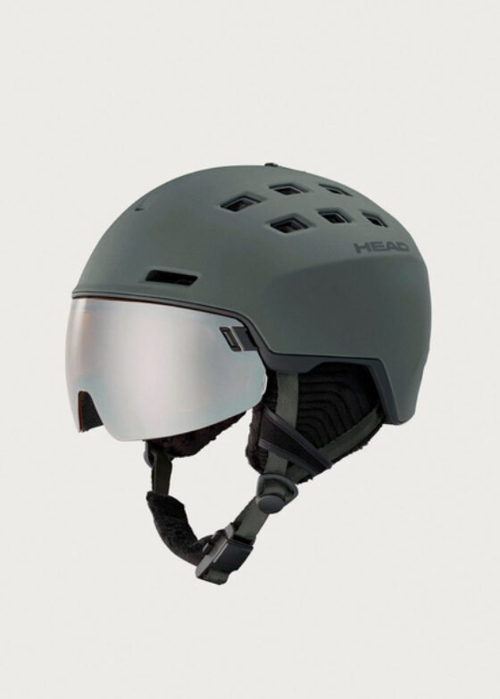 Head Radar Helmet - Nightgreen - Silver Visor - M/L