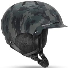 Odoland Adult Ski Helmet for Men & Women - Snowboard Helmet with Adjustable Dial Fit System, ASTM Safety Certified, Goggles Compatible for Skiing, Snowboarding