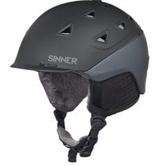 Sinner Stoneham Unisex Outdoor Skiing Helmet available in Black - X-Large